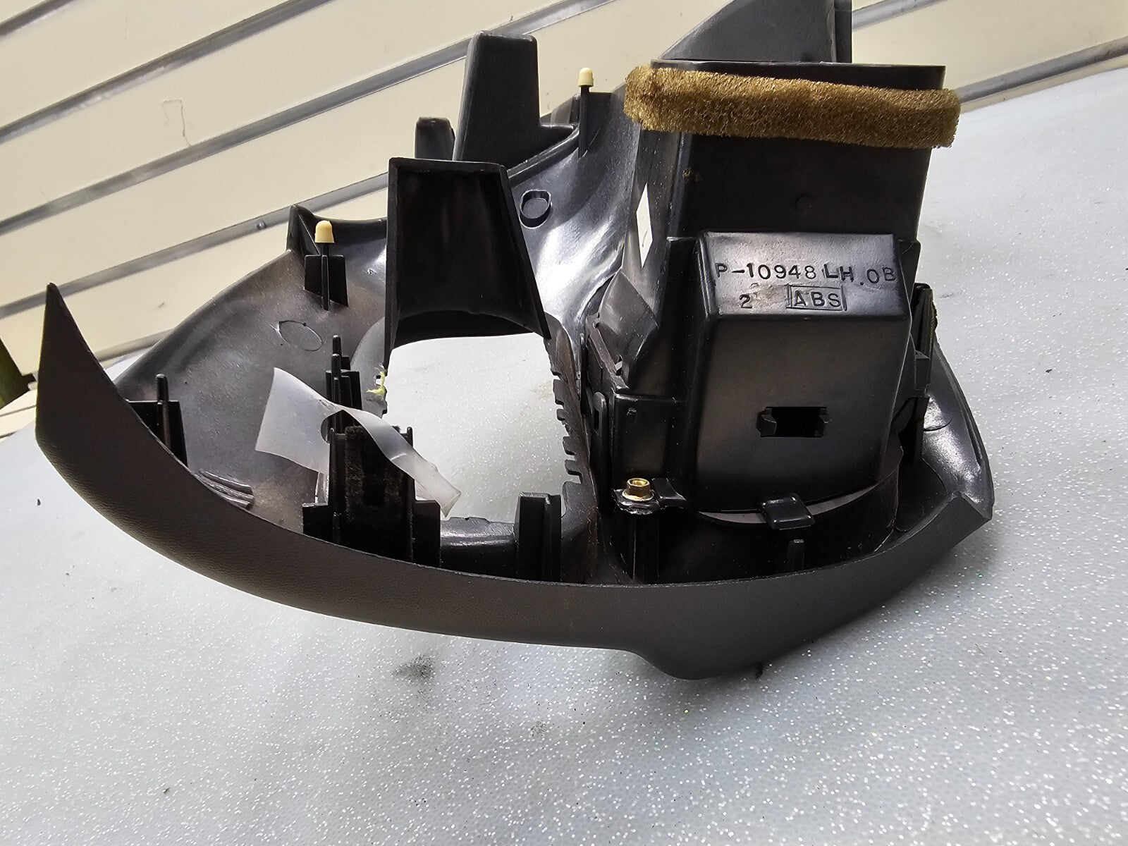 97-03 Ford F150 Dash Speedo Instrument CLUSTER Bezel Gauge Trim Panel Black C13