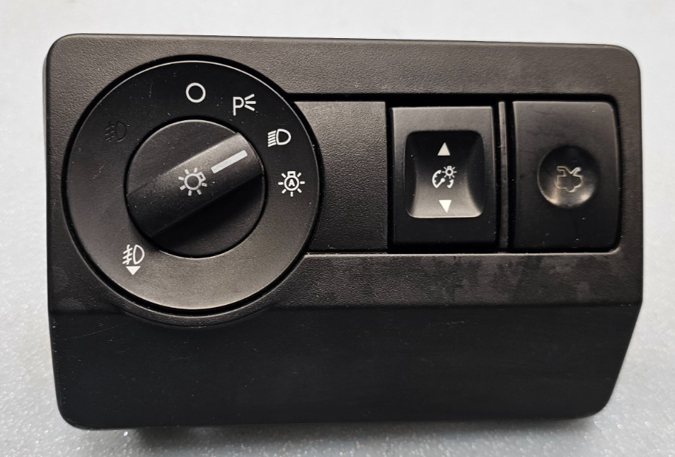 🔥10-12 FORD FUSION MILAN HEADLIGHT LAMP DIMMER CONTROL TOGGLE SWITCH ASSY BLACK
