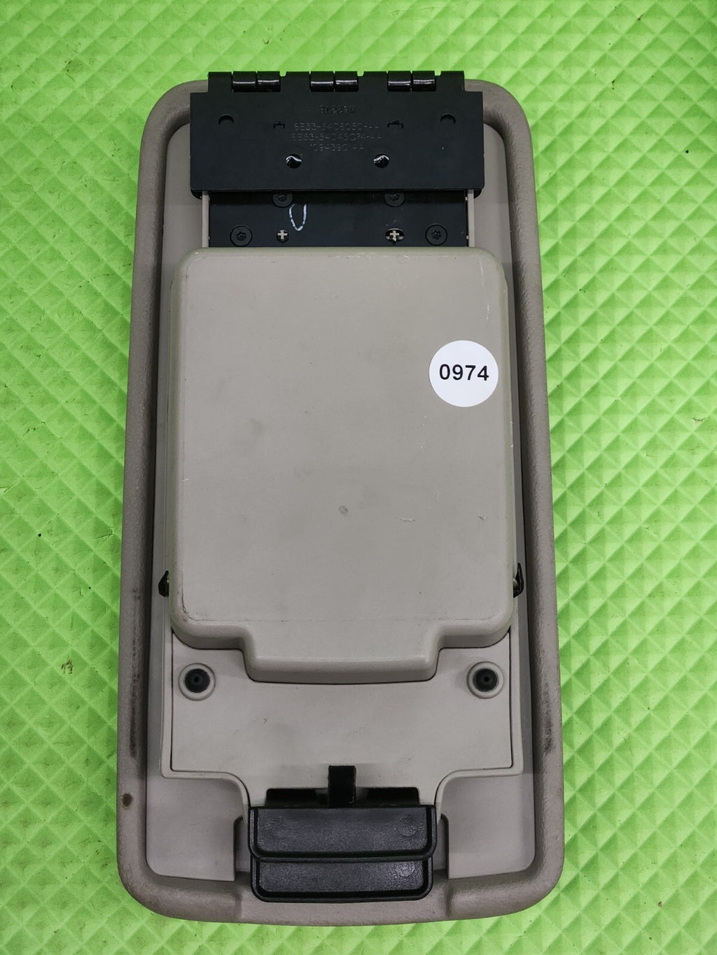 2010-2012 FORD FUSION Front Console Armrest Cover Lid Morad Parts GRAY