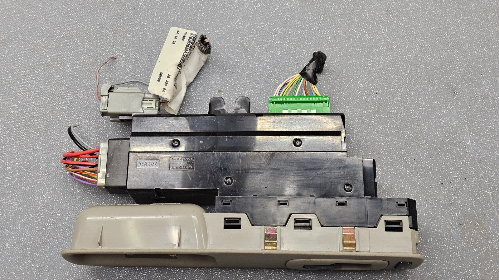 🔥99-14 VOLVO S60 S80 V70 XC90 Front Right Passenger Door Window Switch Tan OEM