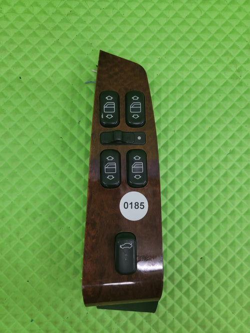 00 - 02 MERCEDES S430 DRIVER LEFT SIDE MASTER POWER WINDOW SWITCH WOODGRAIN