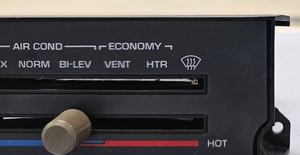 🔥82-92 Camaro Firebird Dash Climate Control Heater Temperature Conditioning