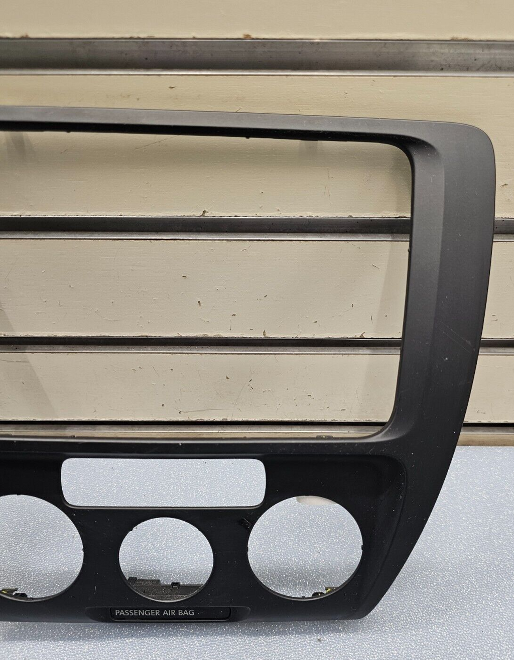 11-14 VW Jetta Dash Radio Stereo Display Climate Control Bezel Trim Panel Black