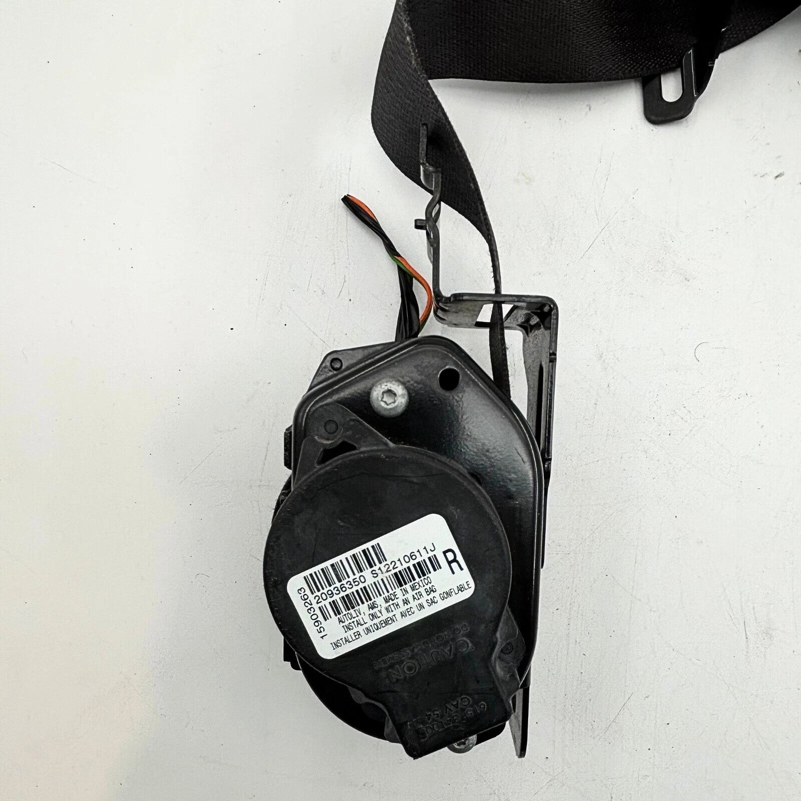 🔥11 Chevrolet Equinox Front Left Driver Seat Belt Retractor With Bolt