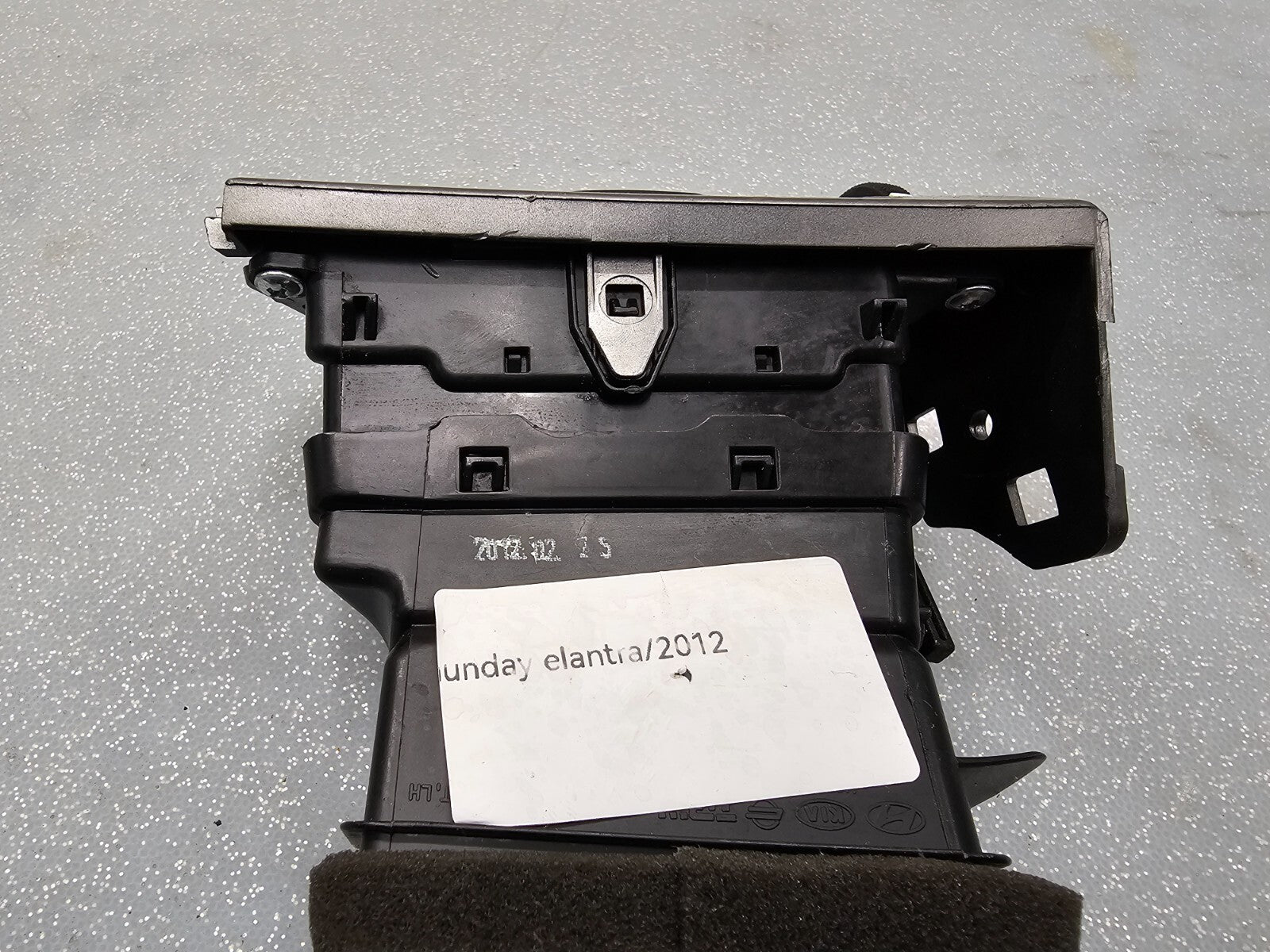 🔥11-13 ELANTRA DASH LEFT DRIVER HVAC AC HEATER AIR VENT CONDITIONER SILVER OEM
