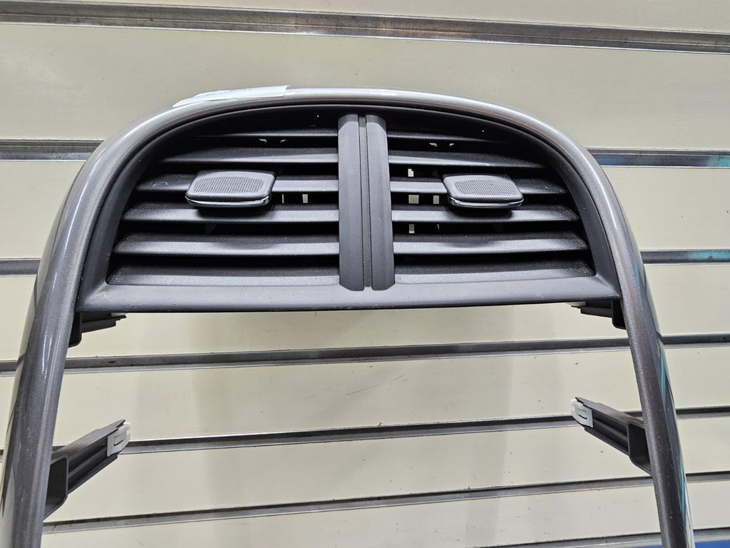 🔥13-16 Chevrolet Malibu Radio AC Center Dash Vent and Trim Gray/Silver Bezel
