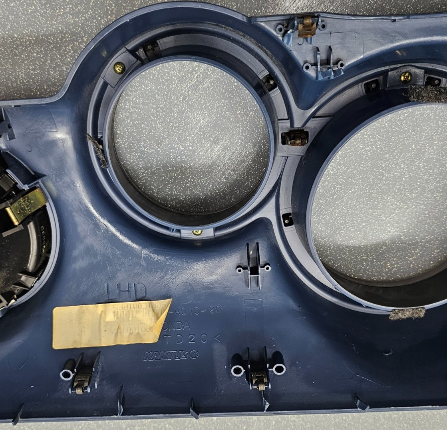🔥03-06 Honda Element Speedometer Cluster Bezel Trim Instrument Panel Blue OEM