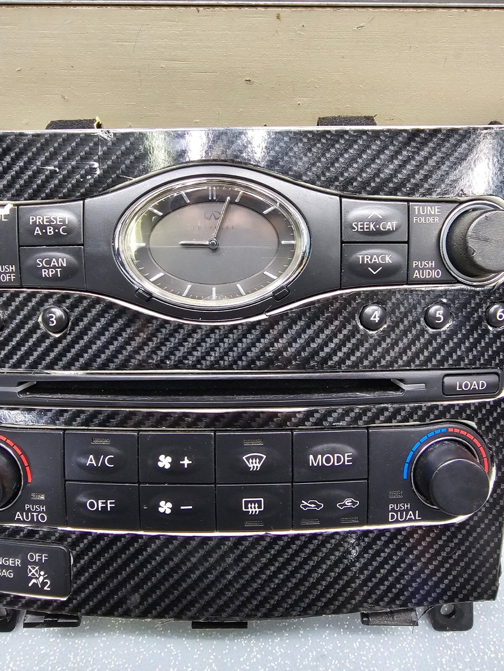 🔥07-13 Infiniti G35 G37 Dash AC Heater Temperature Climate Control Radio Audio