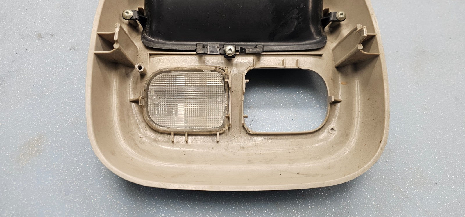 🔥94-97 Dodge RAM Front Overhead Console DOME Map Light Lamp Roof Storage Tan