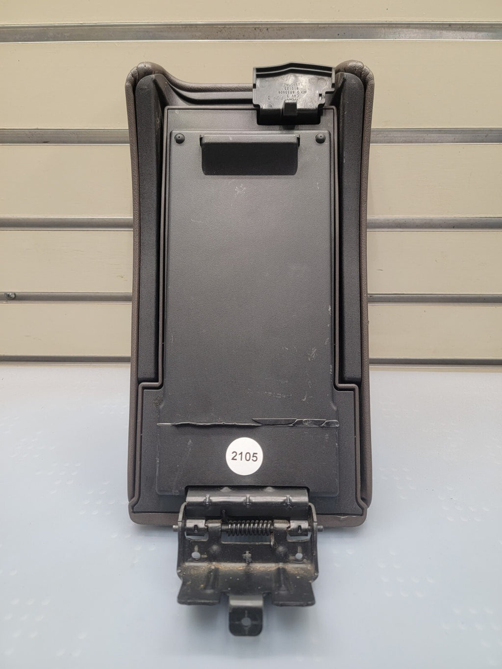 🔥08-12 Chevy Malibu FRONT CONSOLE LID ARMREST ASSEMBLY SLIDING STORAGE BLACK