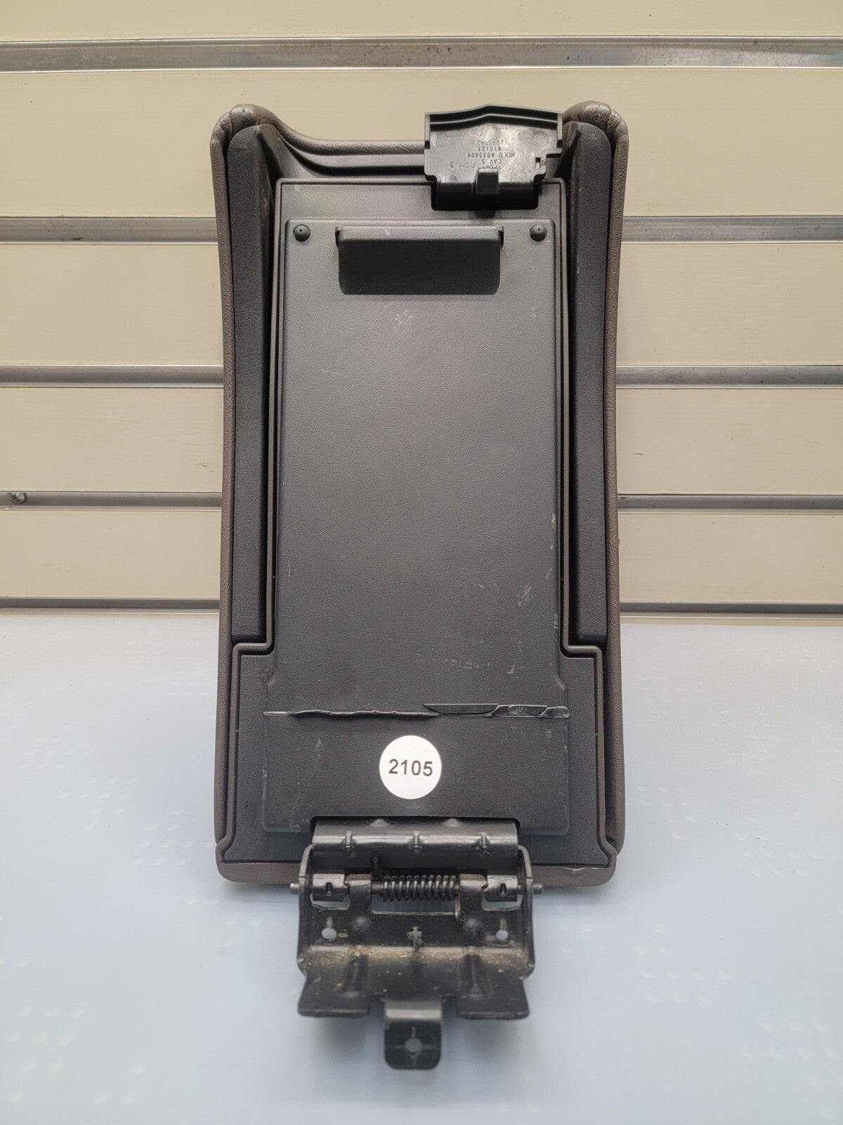 🔥08-12 Chevy Malibu FRONT CONSOLE LID ARMREST ASSEMBLY SLIDING STORAGE BLACK