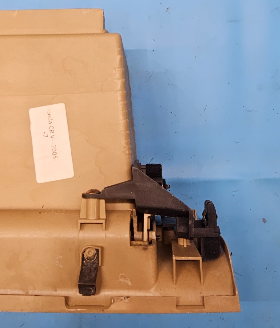 05-06 Honda CR-V Center Dash Console Panel Storage Box Compartment Cubby Bin Tan
