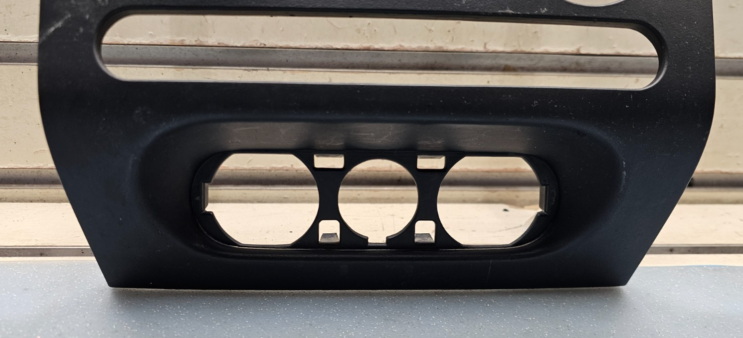 🔥04-08 Ford F-150 Dash AM FM Radio Stereo Bezel Trim Panel Climate Black OEM