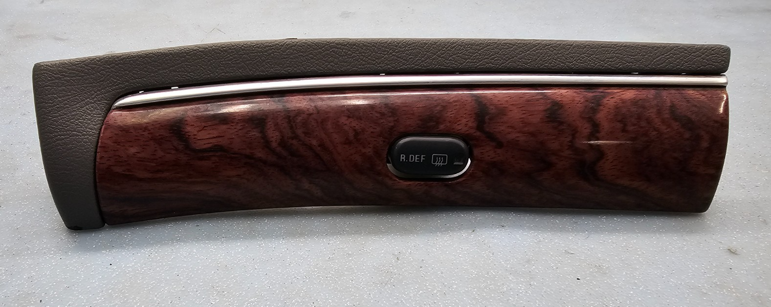 🔥95-02 Grand Marquis Rear Defrost Switch Bezel Trip Panel Wood OEM