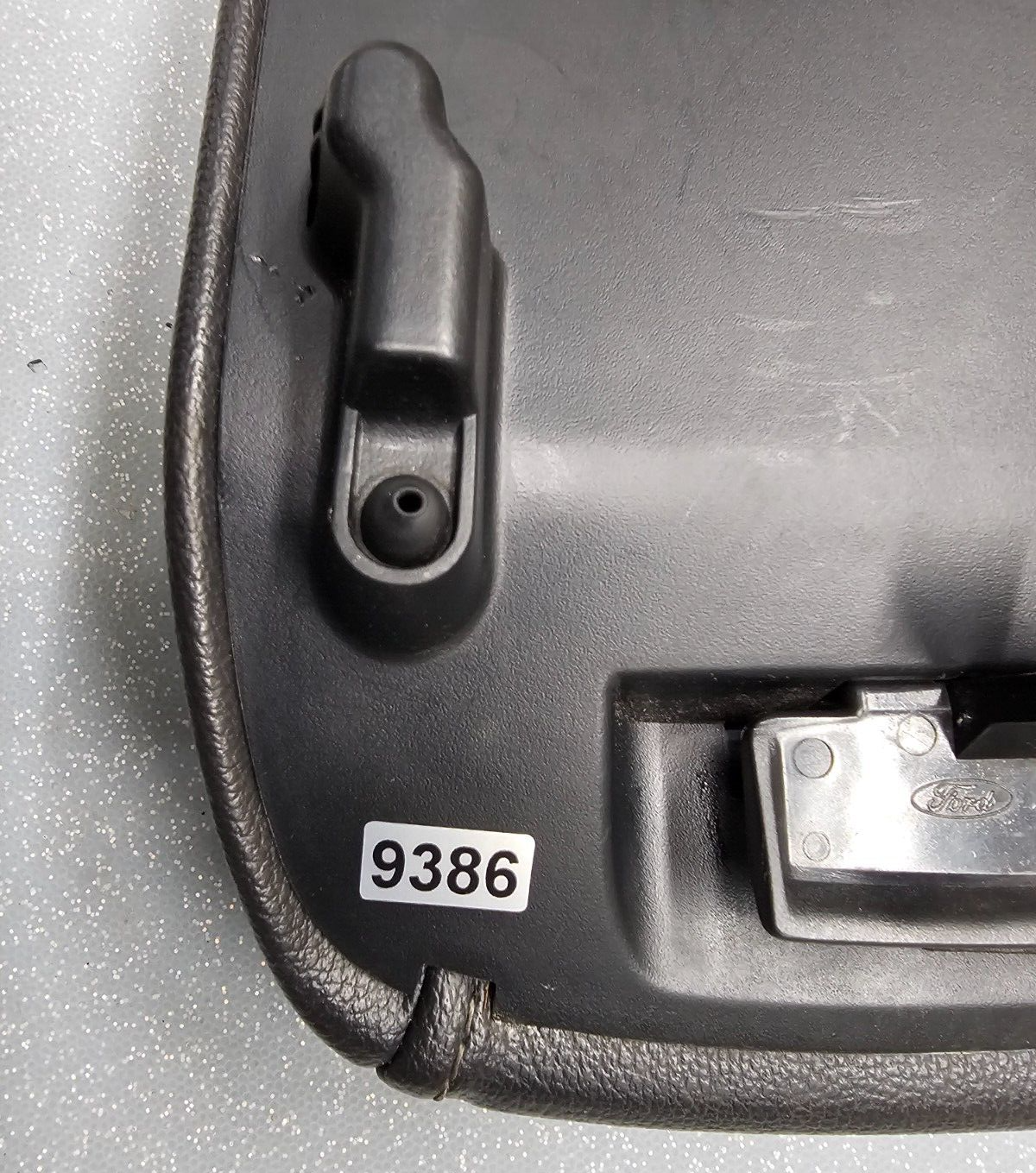 🔥13-16 Ford Fusion Front Center Console Lid Armrest Leather Cover Top Pad Black