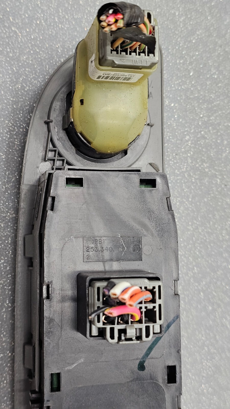 04-06 Charger Magnum Durango Dakota Left Driver Master Power Window Switch Gray