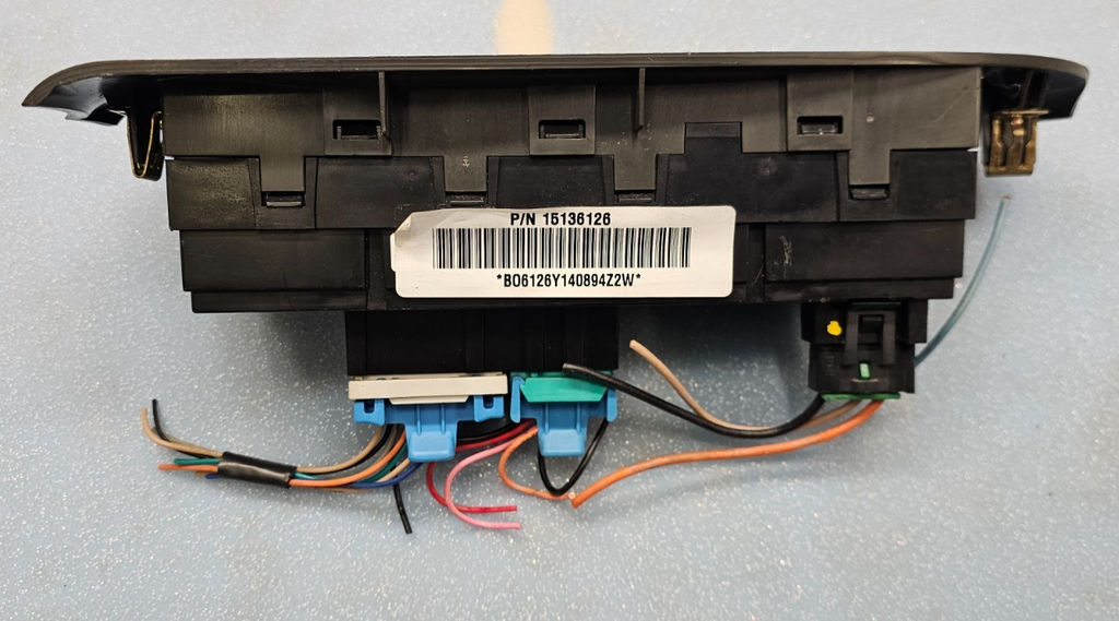 🔥02-05 CHEVY TRAILBLAZER Window Switch Front RIGHT Passenger Side GRAY OEM