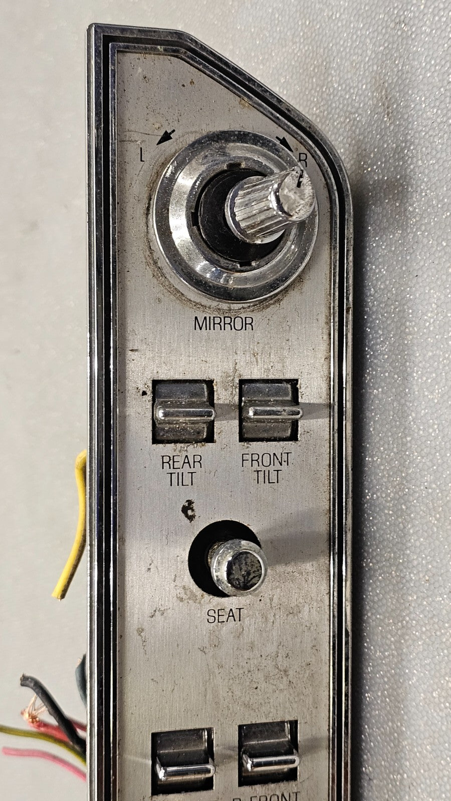 🔥86-91 LTD CROWN VICTORIA GRAND MARQUIS LEFT DRIVER MASTER WINDOW SWITCH SILVER