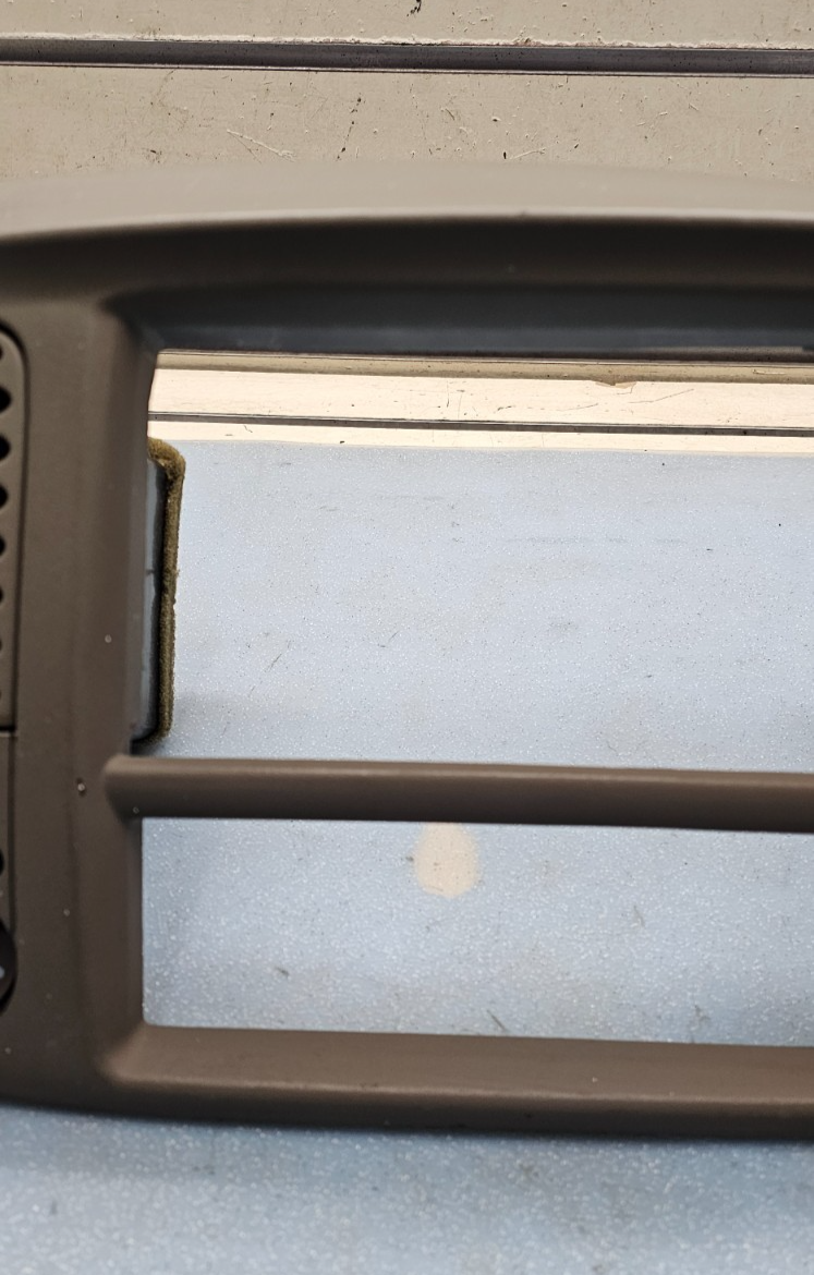 🔥97-03 Ford F150 F-150 Dash Radio Stereo Climate BEZEL Trim Panel Line TAN B1