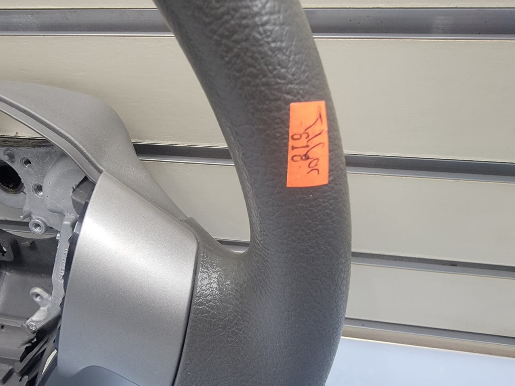 🔥09-13 TOYOTA MATRIX COROLLA FRONT STEERING COLUMN WHEEL ASSEMBLY GRAY LEATHER