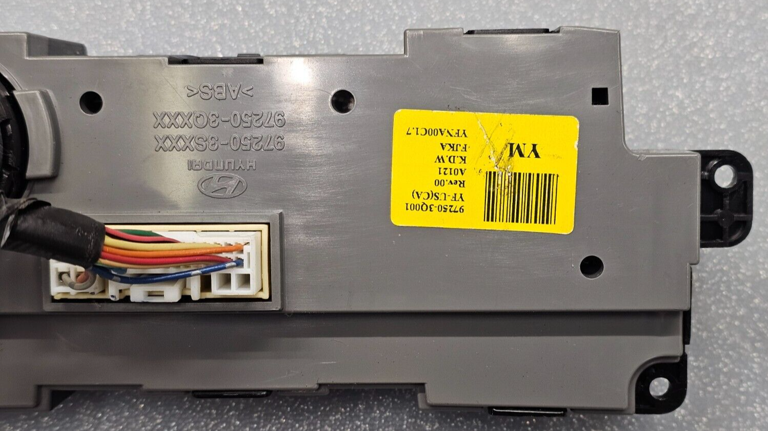 11-13 Hyundai Sonata Heater Temperature Climate Control Panel Unit Conditioning
