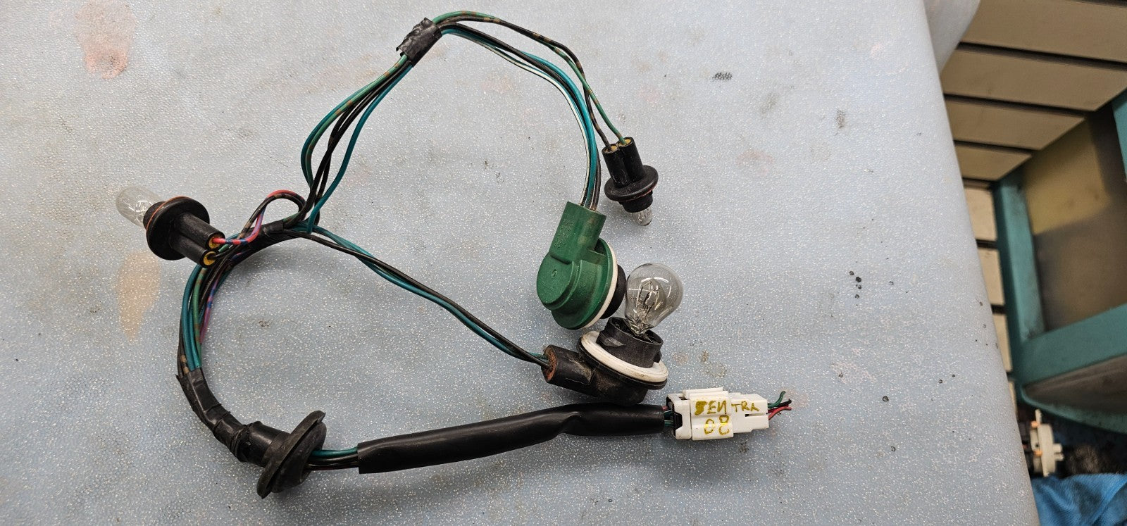 🔥07-12 Nissan Sentra Tail Light Break Light Assembly Wiring Harness-sub LH/RH