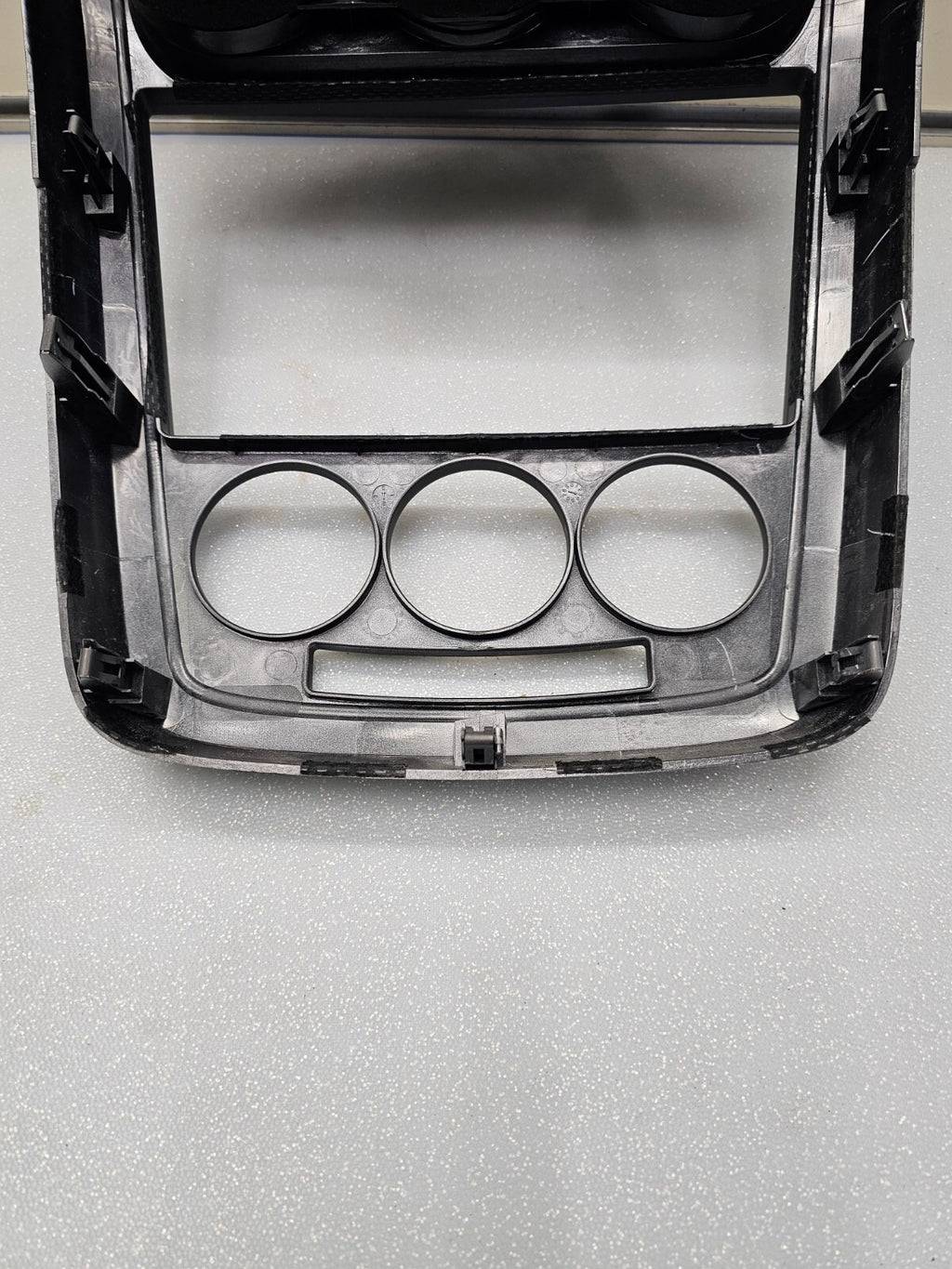 🔥07-09 MAZDA CX7 CENTER DASH PANEL RADIO STEREO CLIMATE BEZEL TRIM BLACK/SILVER
