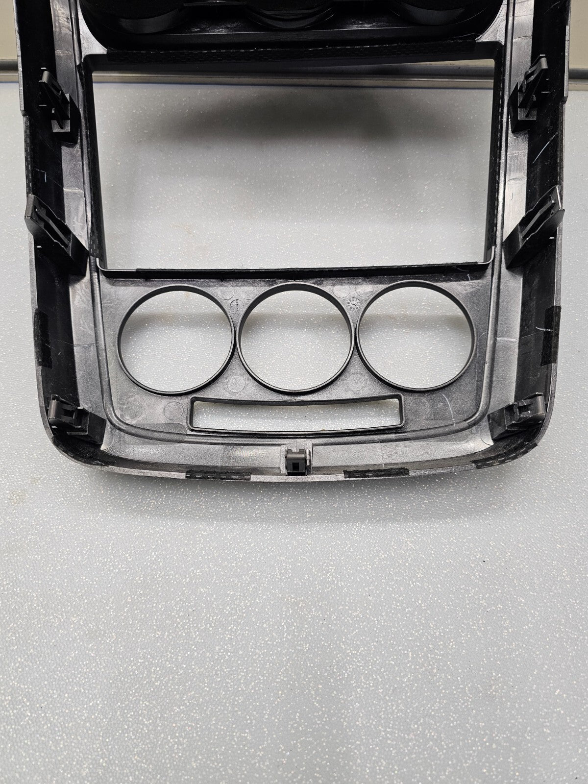 🔥07-09 MAZDA CX7 CENTER DASH PANEL RADIO STEREO CLIMATE BEZEL TRIM BLACK/SILVER