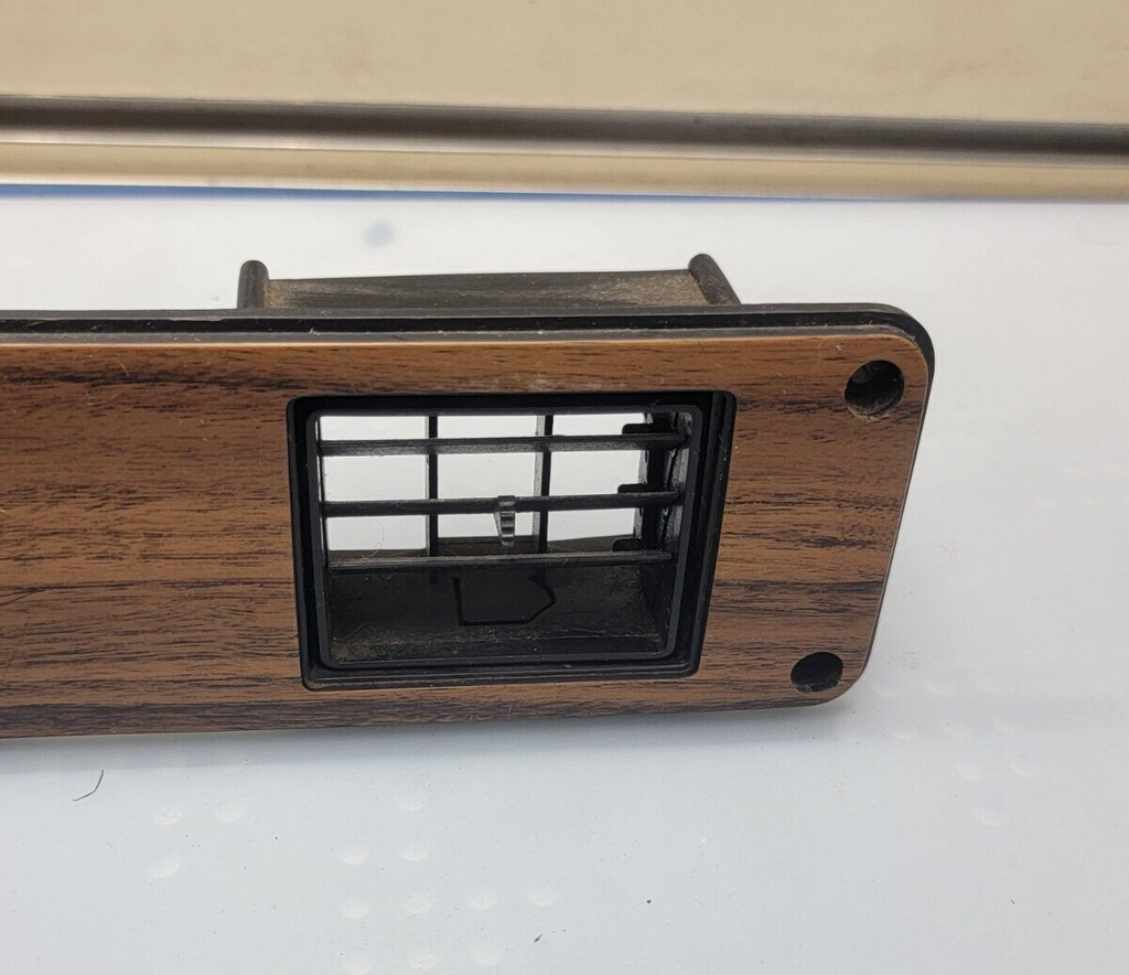 🔥87-96 Dodge Dakota Dash Slide Out Cup Holder & Bezel W/Vent Trim Woodgrain OEM