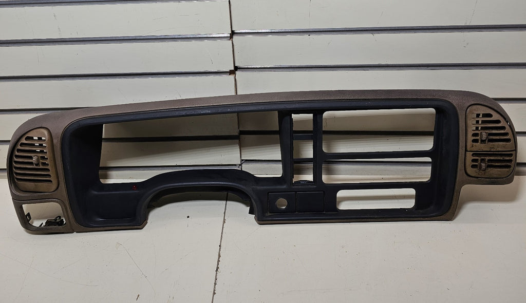 95-99 CHEVY GMC TRUCK SILVERADO CK Cluster Gauge Speedo Dash Bezel DK TAN