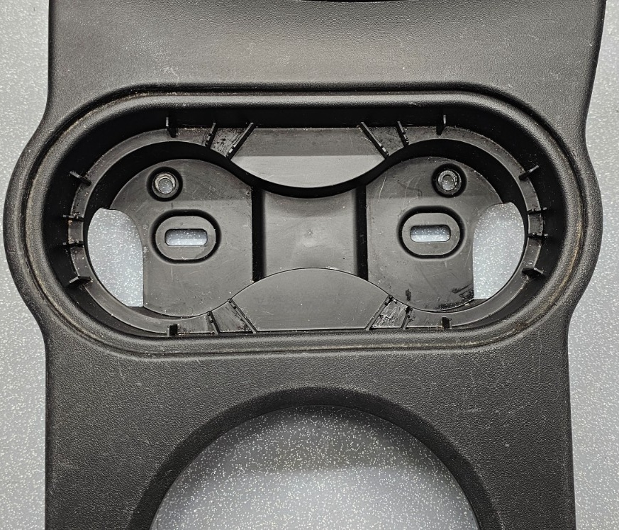 🔥04-08 MITSUBISHI ENDEAVOR BLACK CENTER CONSOLE CUP HOLDER SHIFTER BEZEL BLACK