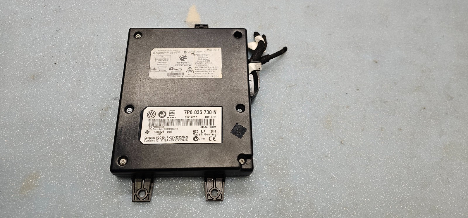 11-14 VOLKSWAGEN JETTA BLUETOOTH INTERFACE COMMUNICATION CONTROL MODULE UNIT OEM