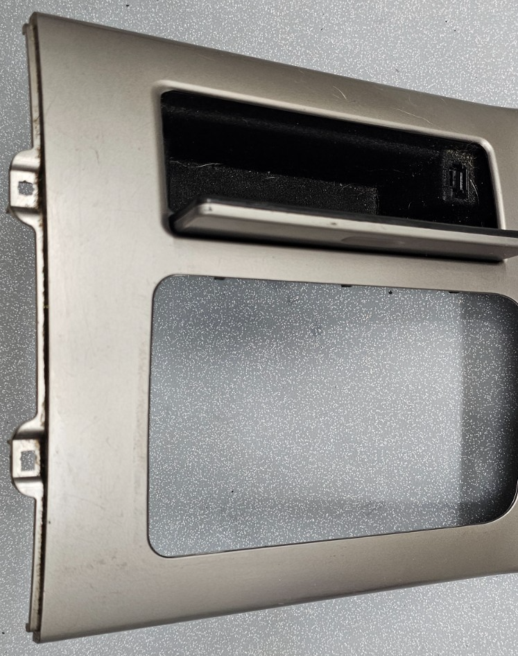🔥05-12 NISSAN PATHFINDER CENTER CONSOLE SHIFTER SHIFT STORAGE BEZEL TRIM SILVER