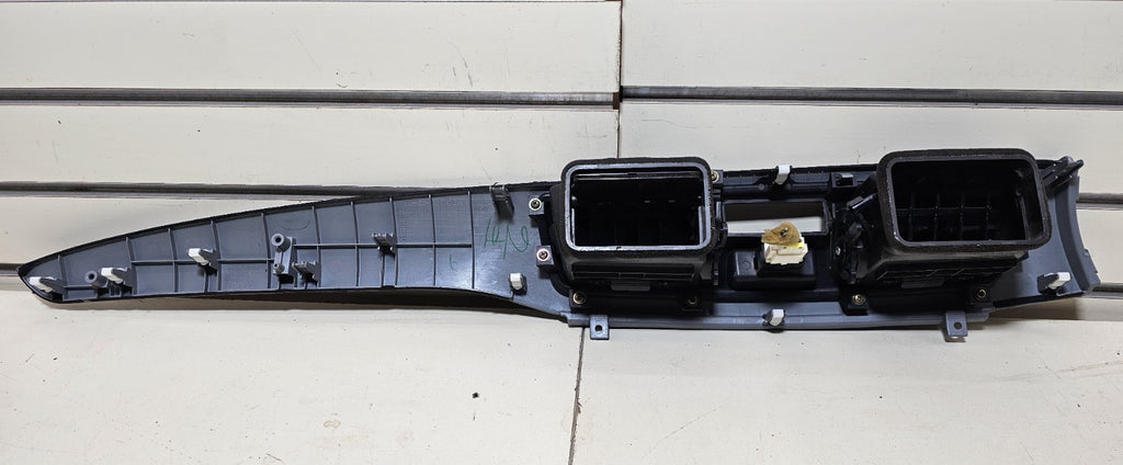 🔥02-07 Mitsubishi Lancer Dash Front Center Trim Bezel Panel Air Vent Silver