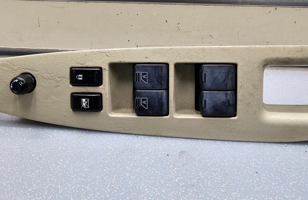 🔥09-14 NISSAN MURANO LEFT DRIVER MASTER LOCK ELECTRIC WINDOW MIRROR SWITCH TAN