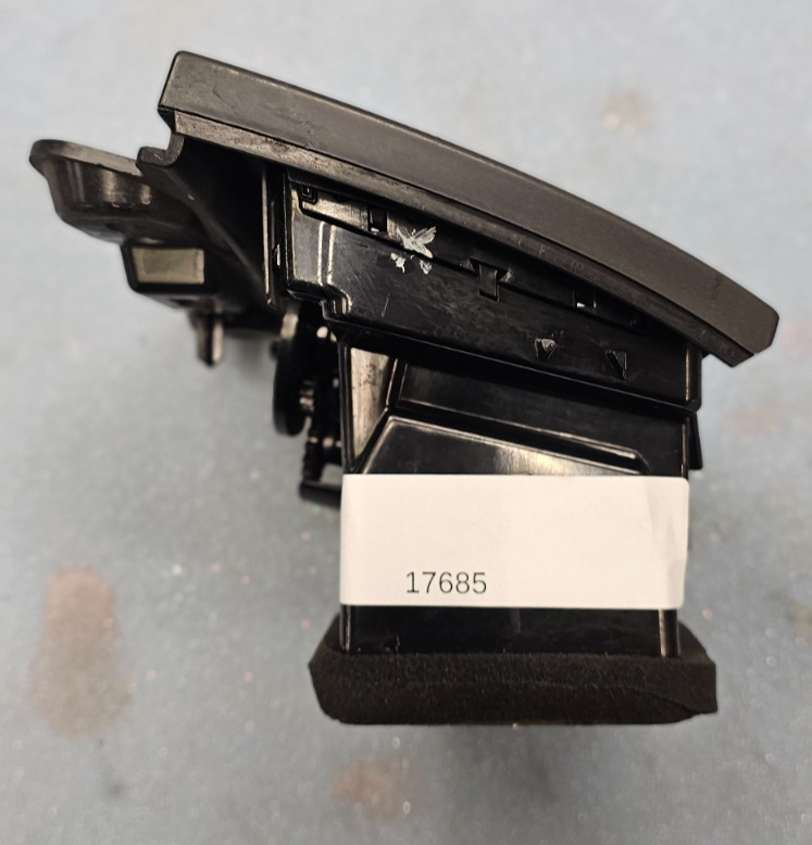 🔥09-12 LINCOLN MKS DASH LEFT DRIVER MASTER AIR VENT A/C AC HEATER PANEL BLACK