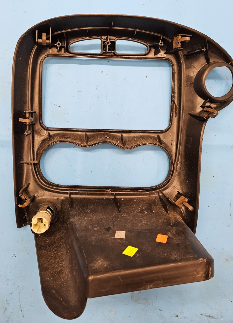 🔥99-05 Pontiac Grand Am Center Dash Radio Climate Bezel Trim Genuine Black OEM