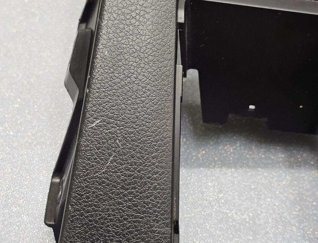 08-14 Impreza WRX STI Left Driver Dash Kick Panel Under Lower Column Cover Black