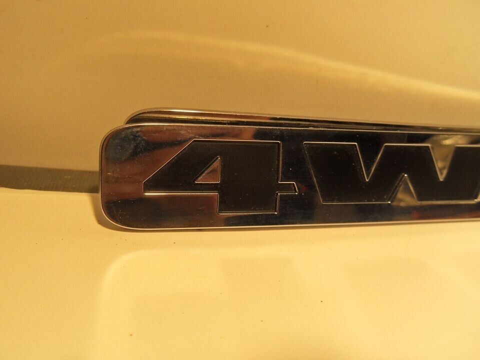 🔥03-08 Honda Pilot 4WD Rear Trunk Lid Emblem Chrome Badge Symbol Logo OEM