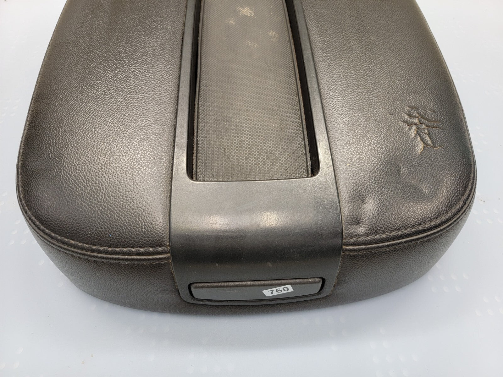 🔥07-13 Chevy Tahoe, Suburban, Yukon Leather Console Lid Armrest Cover BLACK JS5