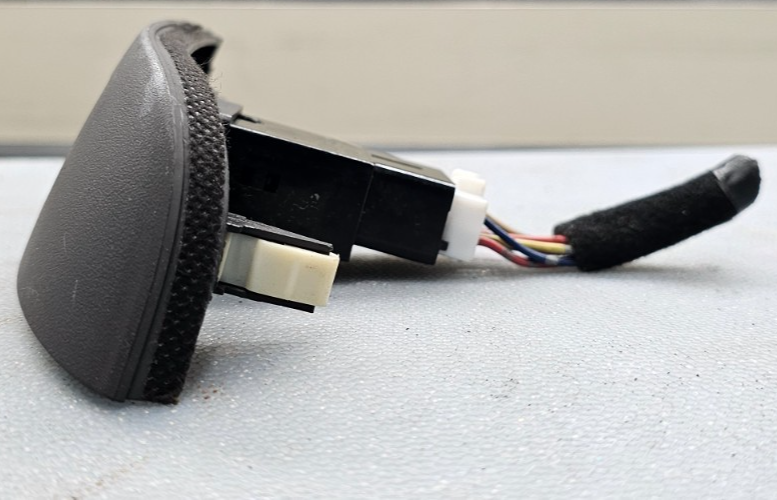 🔥06-08 Hyundai Sonata Hazard Hread Light Lamp Control Switch Bezel dk Gray OEM