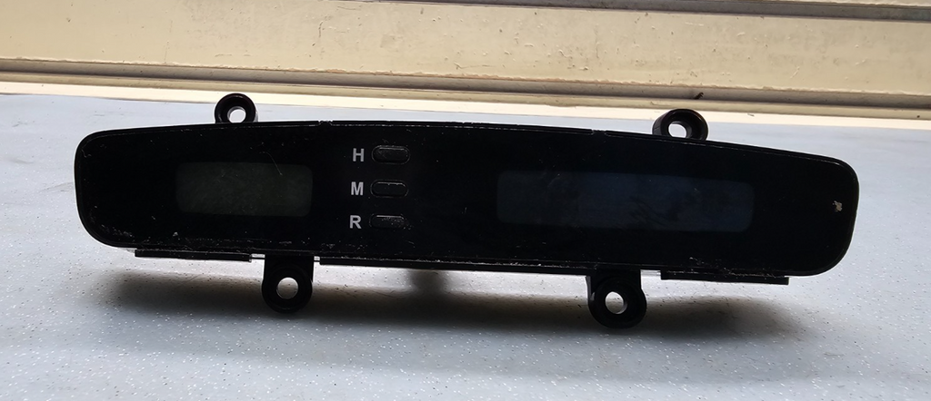 🔥06-12 Sedona Entourage Dash Mounted Display Digital Clock Time Switch Black