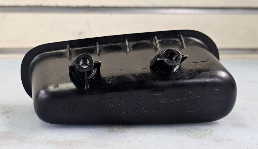🔥98-02 Dodge Ram  1500 Left Driver Front Door Panel Pull Handle Cup Black