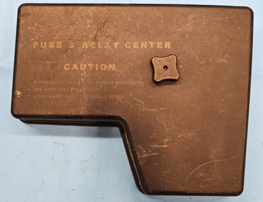 🔥02-05 Dodge Ram 1500 Relay Fuse Box Center Cover Lid Top TIPM Engine Bay
