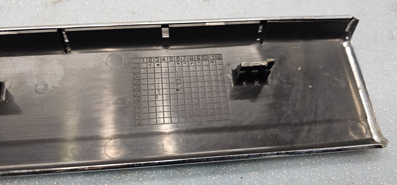 🔥03-06 MERCEDES W220 S430 FRONT LEFT RIGHT SCUFF STEP COVER PLATE PANEL OEM
