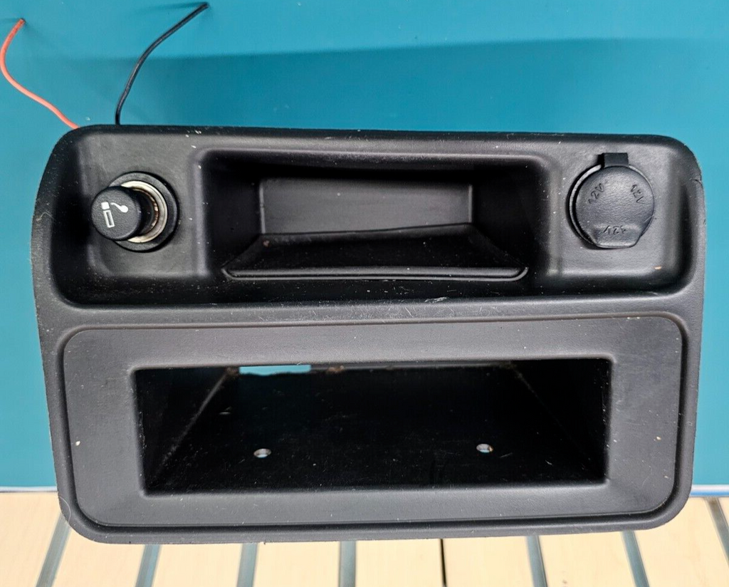 🔥03-06 SILVERADO SIERRA CENTER CONSOLE STORAGE CUBBY BEZEL PANEL ASH TRAY BLACK