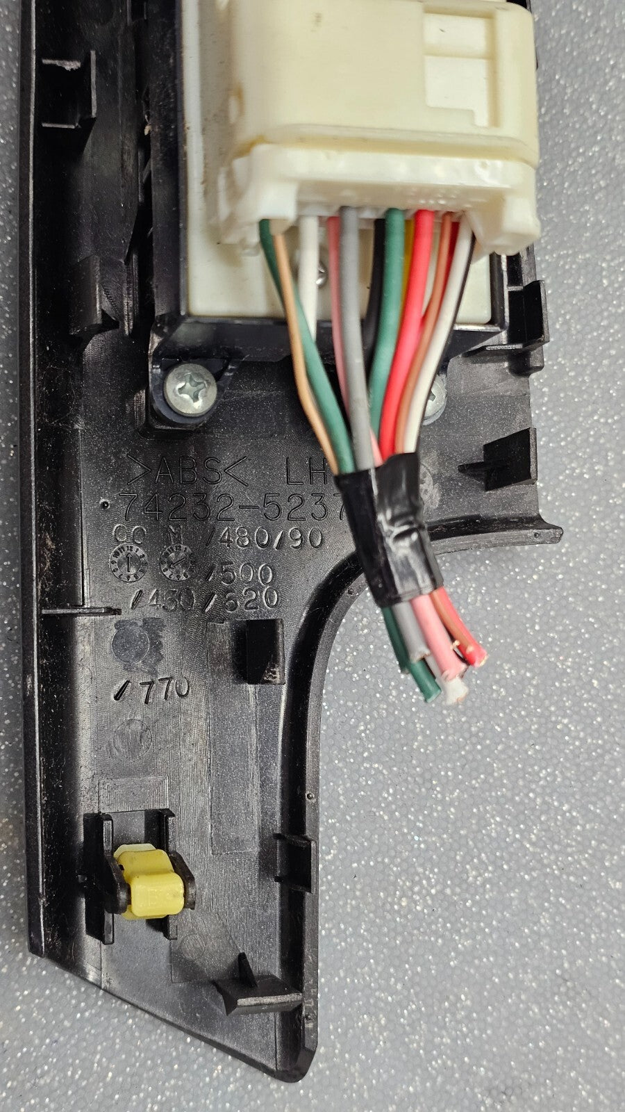 🔥09-13 TOYOTA COROLLA LEFT DRIVER MASTER POWER WINDOW SWITCH SILVER