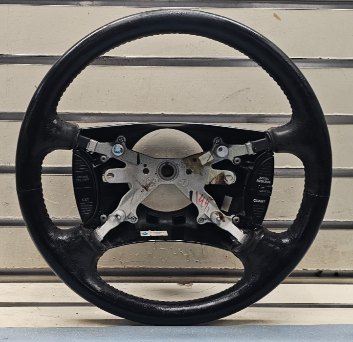 🔥2001-2003 DODGE DAKOTA RAM VAN 1500 2500 3500 Steering Wheel Black OEM
