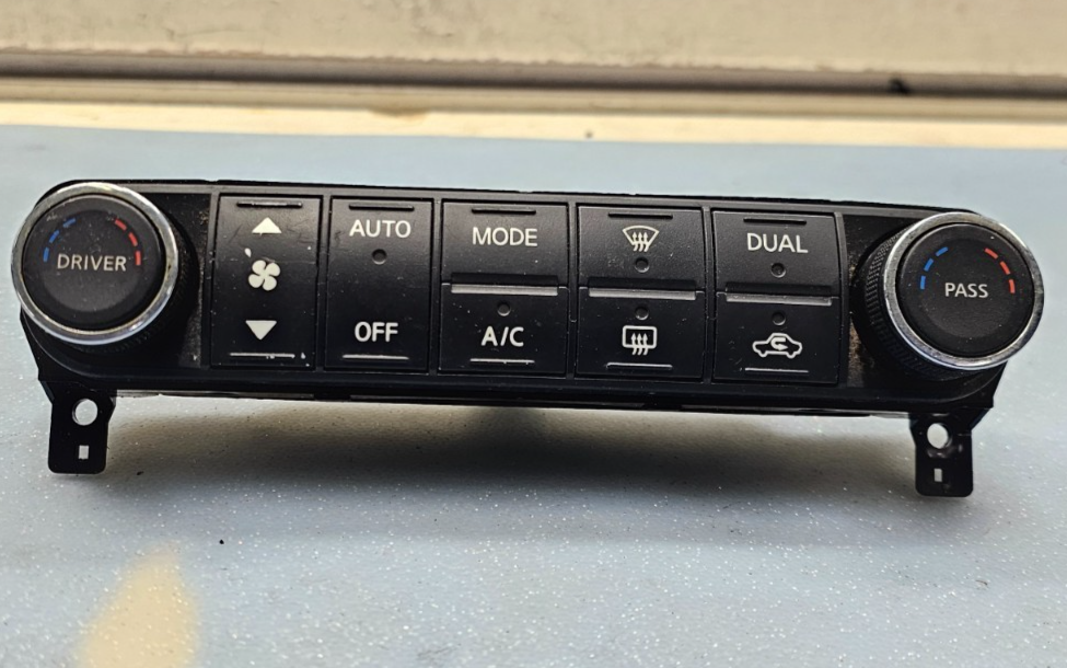 🔥07-08 Nissan Maxima Dash Temperature AC A/C HVAC Heater Climate Control Black