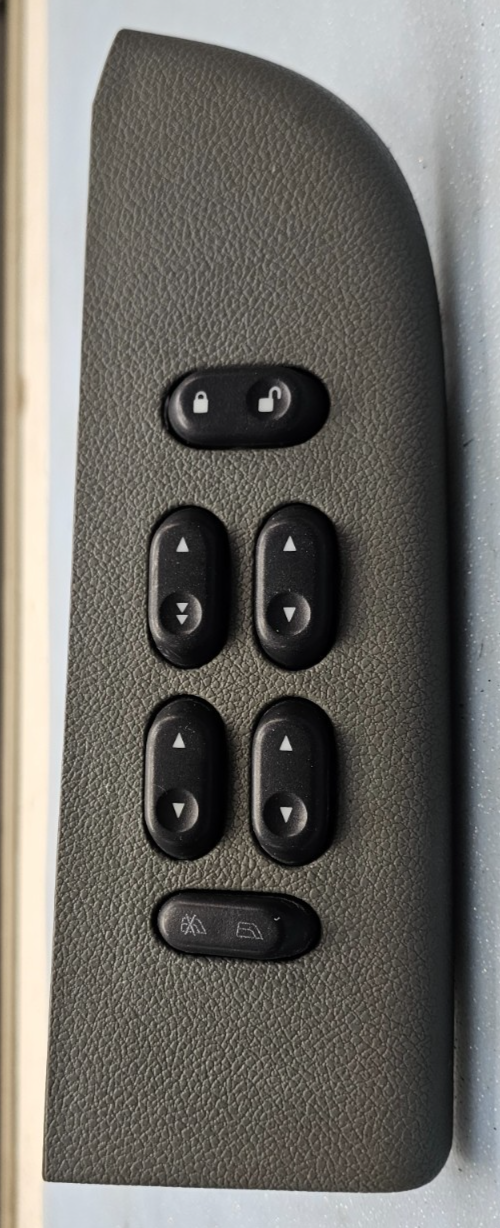 🔥03-06 Ford Expedition Left Driver Master Power Window Lock Seat Switch GRAY
